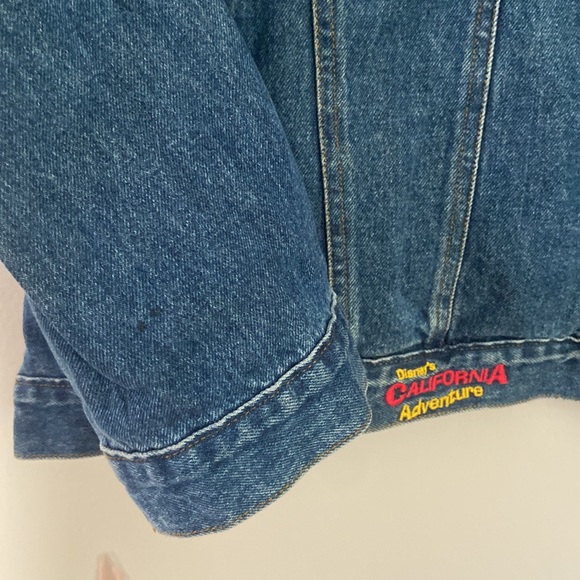 Disneyland Resort California Denim Jacket. Embroidered Sz XXL - Picture 5 of 9